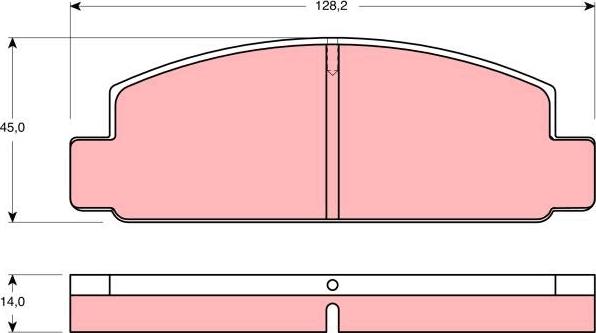 Woking P1973.00 - Тормозные колодки, дисковые, комплект unicars.by