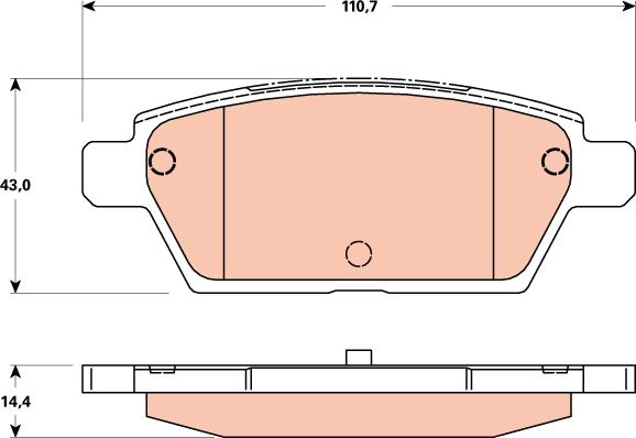 Magneti Marelli 363700201935 - Тормозные колодки, дисковые, комплект unicars.by