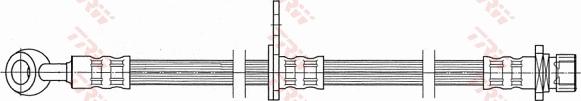 TRW PHD449 - Тормозной шланг unicars.by