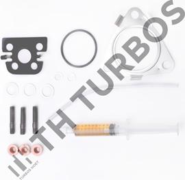 TURBO'S HOET TT2100731 - Установочный комплект, турбокомпрессор unicars.by