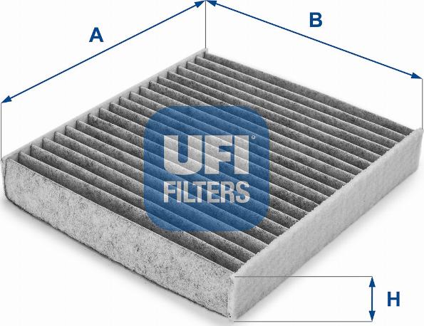 UFI 54.158.00 - Фильтр воздуха в салоне unicars.by