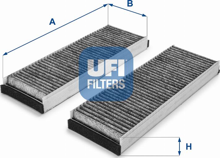 UFI 54.153.00 - Фильтр воздуха в салоне unicars.by