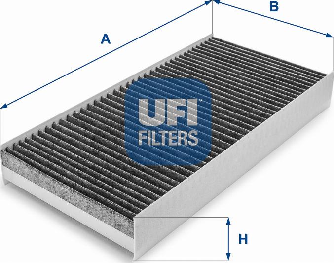 UFI 54.160.00 - Фильтр воздуха в салоне unicars.by