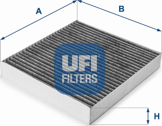 UFI 54.167.00 - Фильтр воздуха в салоне unicars.by