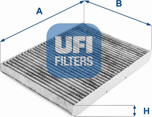 UFI 54.109.00 - Фильтр воздуха в салоне unicars.by