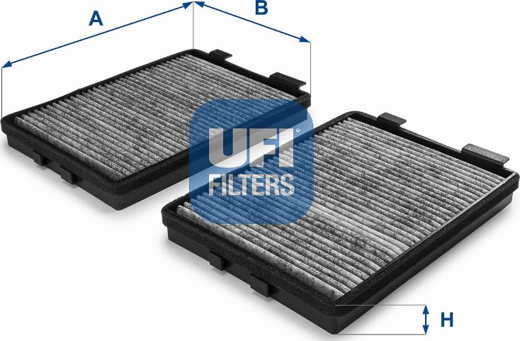 UFI 54.108.00 - Фильтр воздуха в салоне unicars.by