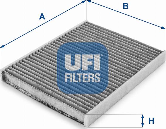 UFI 54.103.00 - Фильтр воздуха в салоне unicars.by