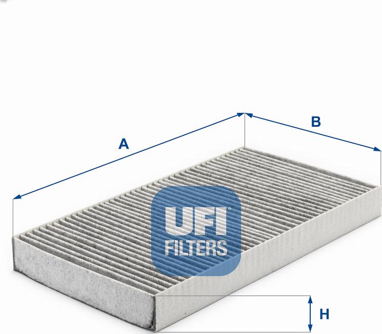 UFI 54.107.00 - Фильтр воздуха в салоне unicars.by