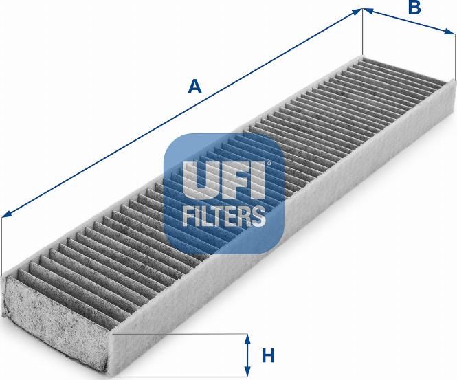 UFI 54.119.00 - Фильтр воздуха в салоне unicars.by