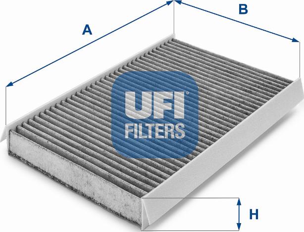 UFI 54.111.00 - Фильтр воздуха в салоне unicars.by