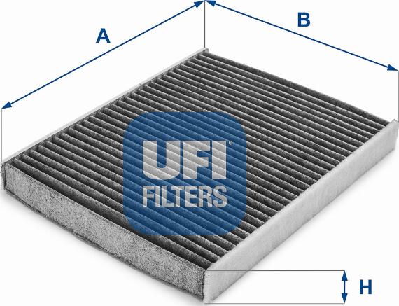 UFI 54.170.00 - Фильтр воздуха в салоне unicars.by