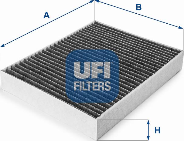 UFI 54.312.00 - Фильтр воздуха в салоне unicars.by