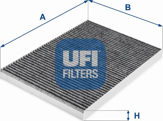 UFI 54.295.00 - Фильтр воздуха в салоне unicars.by