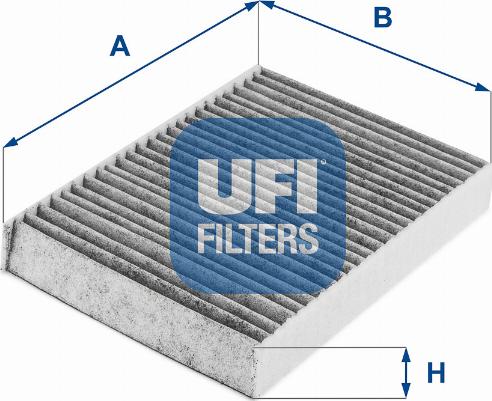 UFI 54.245.00 - Фильтр воздуха в салоне unicars.by