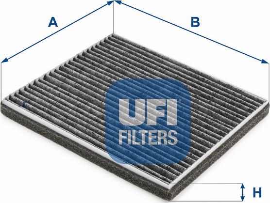 UFI 54.264.00 - Фильтр воздуха в салоне unicars.by