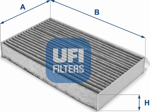 UFI 54.217.00 - Фильтр воздуха в салоне unicars.by