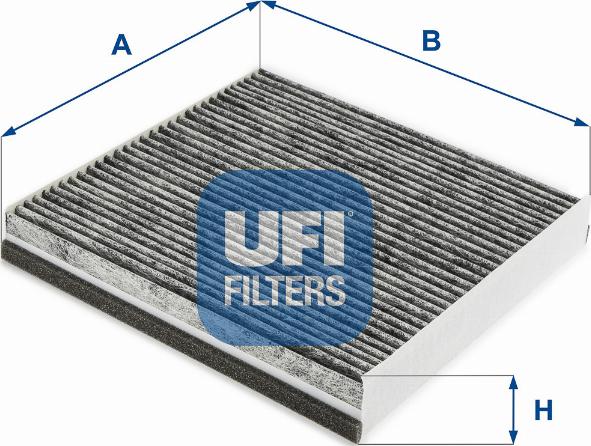 UFI 54.282.00 - Фильтр воздуха в салоне unicars.by