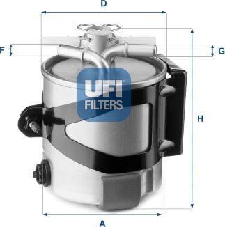 UFI 55.430.00 - Топливный фильтр unicars.by