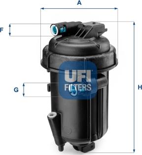 UFI 55.163.00 - Топливный фильтр unicars.by