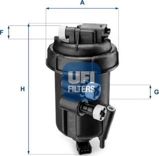 UFI 55.108.00 - Топливный фильтр unicars.by