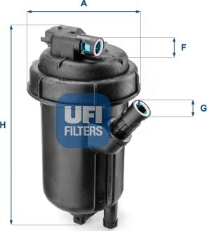 UFI 55.125.00 - Топливный фильтр unicars.by