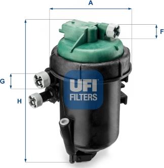 UFI 55.173.00 - Топливный фильтр unicars.by