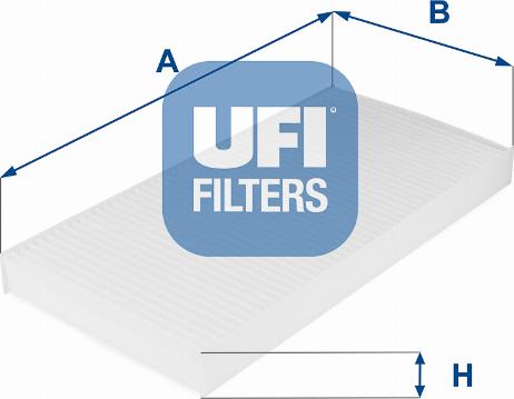 UFI 53.045.00 - Фильтр воздуха в салоне unicars.by