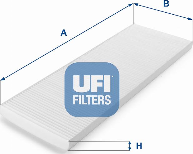 UFI 53.042.00 - Фильтр воздуха в салоне unicars.by