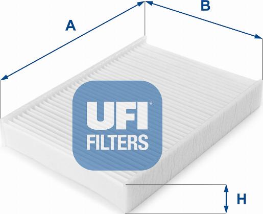 UFI 53.060.00 - Фильтр воздуха в салоне unicars.by