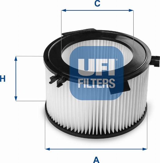 UFI 53.067.00 - Фильтр воздуха в салоне unicars.by