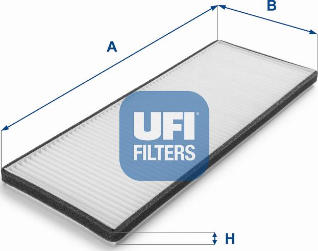 UFI 53.015.00 - Фильтр воздуха в салоне unicars.by