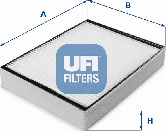 UFI 53.077.00 - Фильтр воздуха в салоне unicars.by