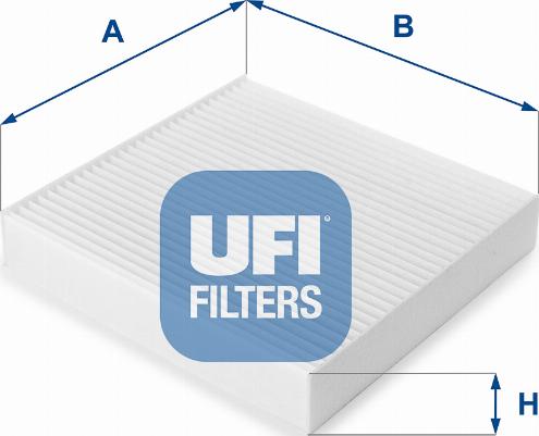 UFI 53.109.00 - Фильтр воздуха в салоне unicars.by