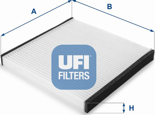 UFI 53.103.00 - Фильтр воздуха в салоне unicars.by