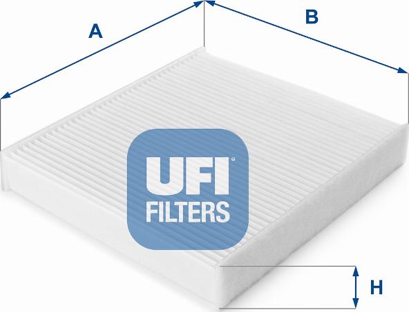 UFI 53.129.00 - Фильтр воздуха в салоне unicars.by