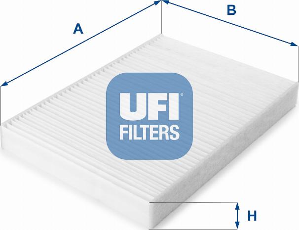 UFI 53.206.00 - Фильтр воздуха в салоне unicars.by