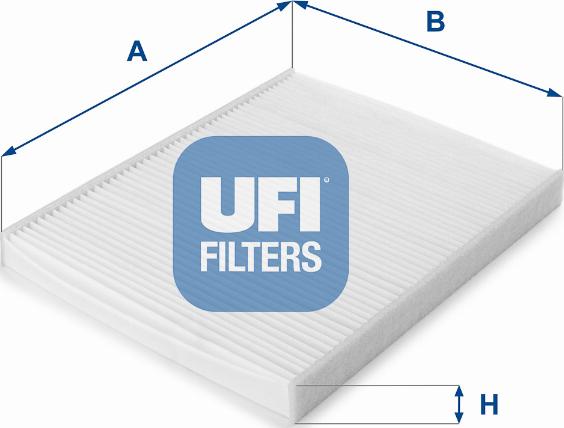 UFI 53.207.00 - Фильтр воздуха в салоне unicars.by