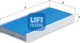 UFI 34.160.00 - Фильтр воздуха в салоне unicars.by