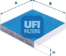 UFI 34.395.00 - Фильтр воздуха в салоне unicars.by