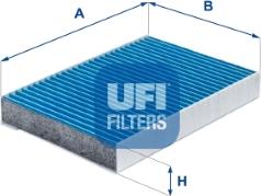 UFI 34.245.00 - Фильтр воздуха в салоне unicars.by