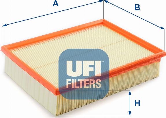 UFI 30.050.00 - Воздушный фильтр, двигатель unicars.by