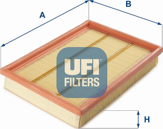 UFI 30.062.00 - Воздушный фильтр, двигатель unicars.by