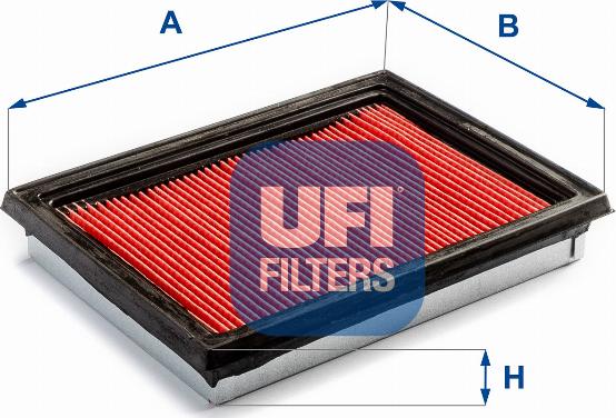 UFI 30.001.00 - Воздушный фильтр, двигатель unicars.by