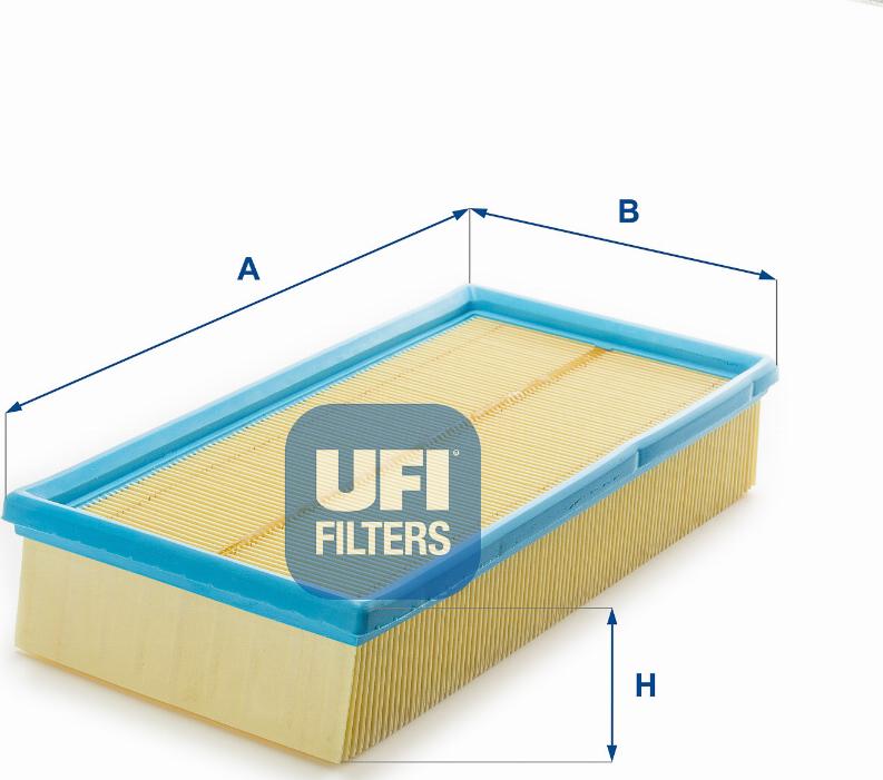 UFI 30.016.00 - Воздушный фильтр, двигатель unicars.by