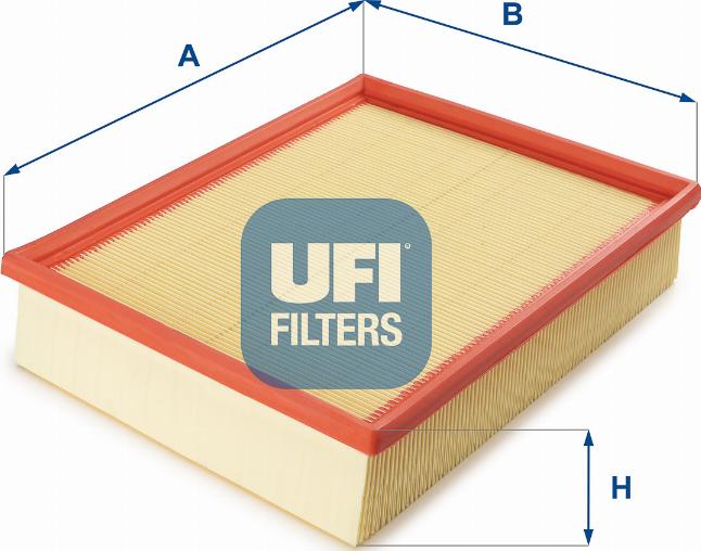 UFI 30.085.00 - Воздушный фильтр, двигатель unicars.by