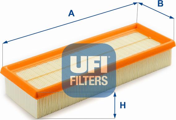 UFI 30.021.00 - Воздушный фильтр, двигатель unicars.by