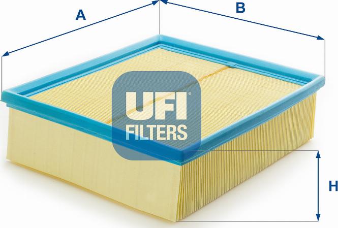 UFI 30.109.00 - Воздушный фильтр, двигатель unicars.by