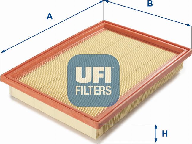 UFI 30.183.00 - Воздушный фильтр, двигатель unicars.by