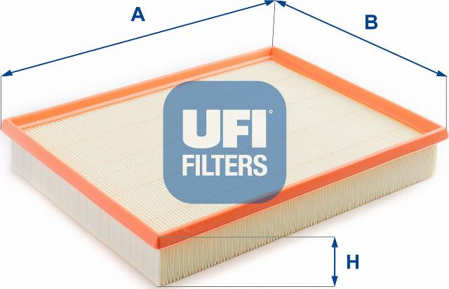 UFI 30.202.00 - Воздушный фильтр, двигатель unicars.by