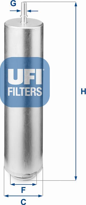 UFI 31.952.00 - Топливный фильтр unicars.by